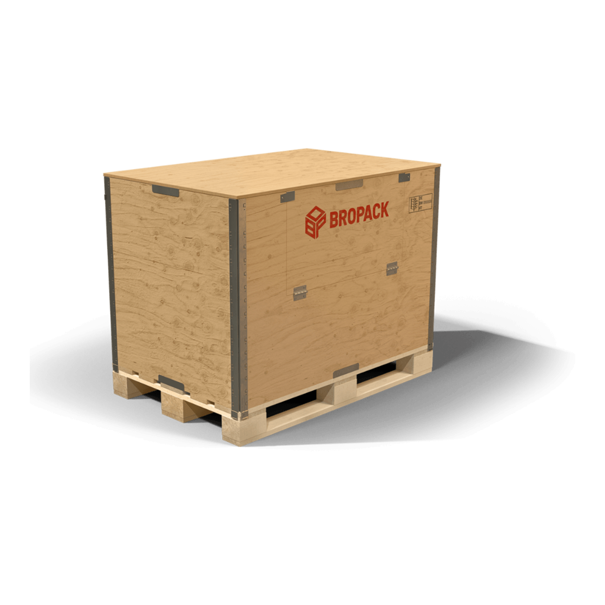 Mehrweg-Holzverpackung BI-Box von BROPACK