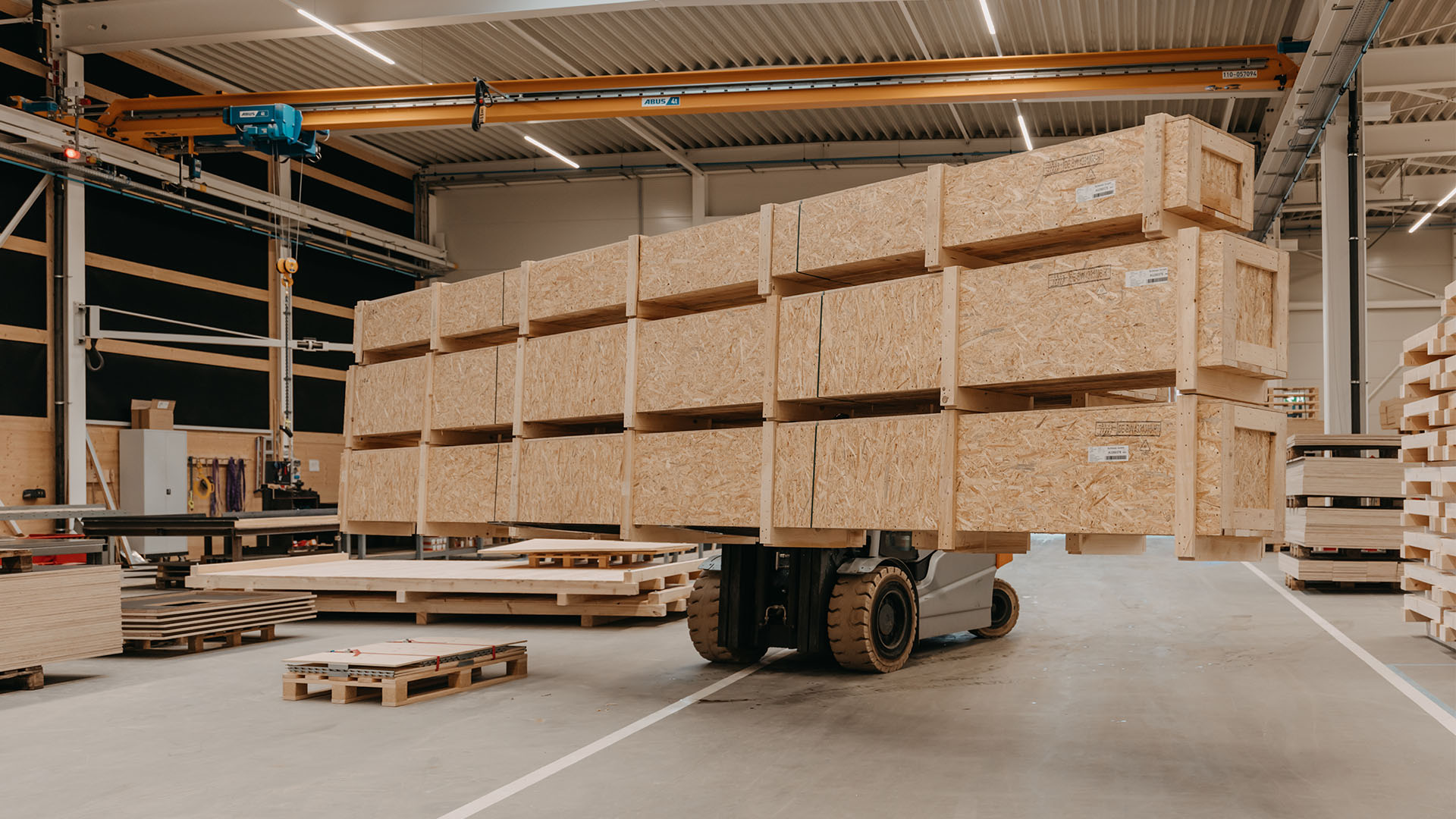 Holz-Transportkiste von BROPACK für den weltweiten Export